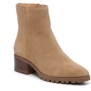 Crown Vintage Melendi Warm Khaki Suede Boots